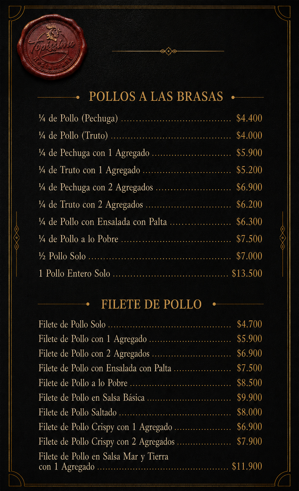 Carta Topissimo - página 3